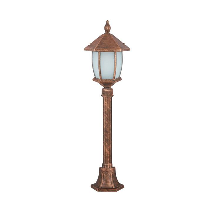 چراغ چمنی حیاطی و پارکی تکشیدفام مدل ویکتوریا خمره ای کد 9177-8110B